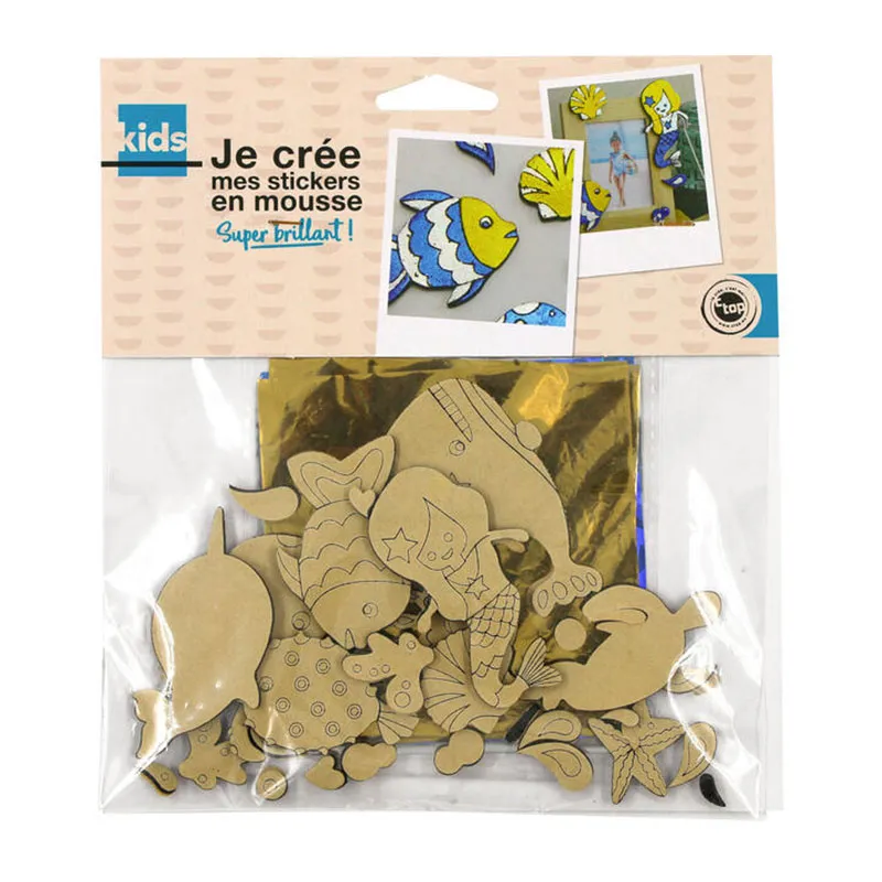 Stickers à personnaliser Océan & Aventure - 12pcs-2