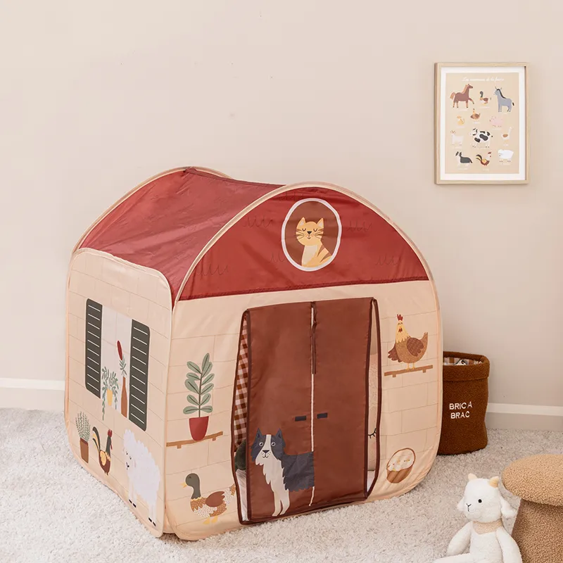 Tente pop up Ferme - 96x85cm-0
