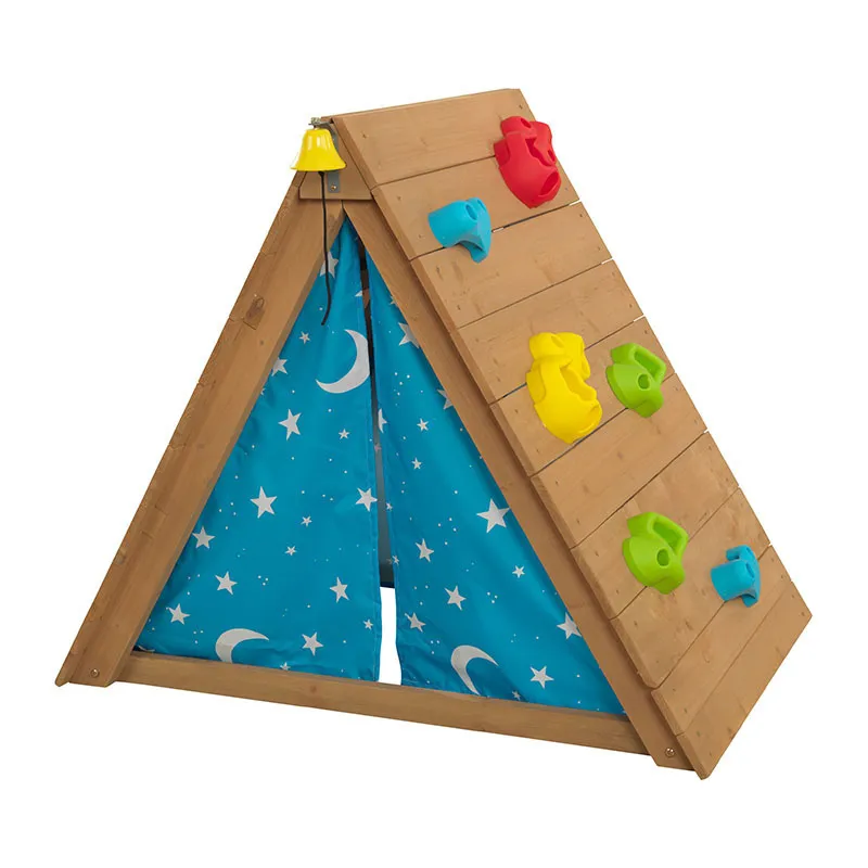 Cachette & pente d'escalade - 36m+-1