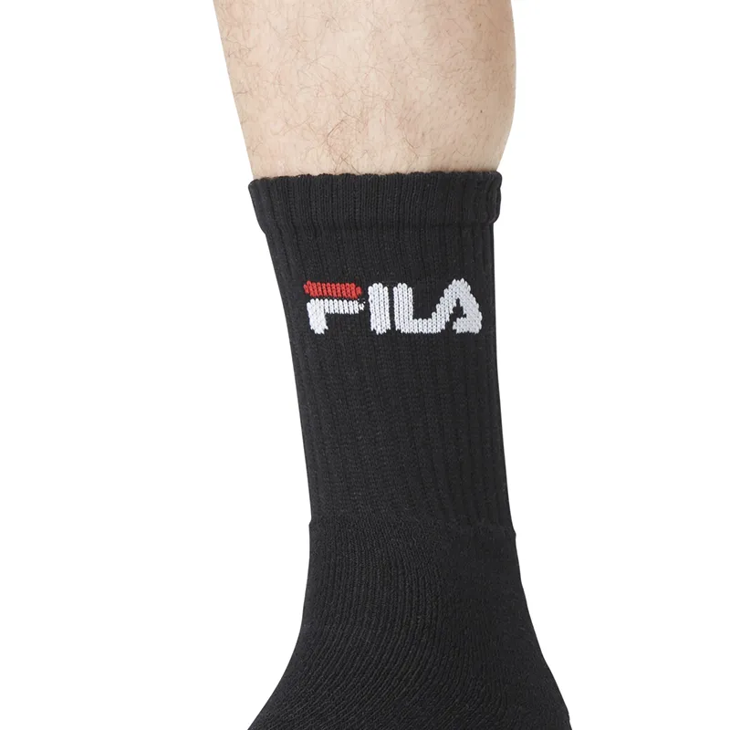 12 Paires de chaussettes Homme Fila - Noir-3