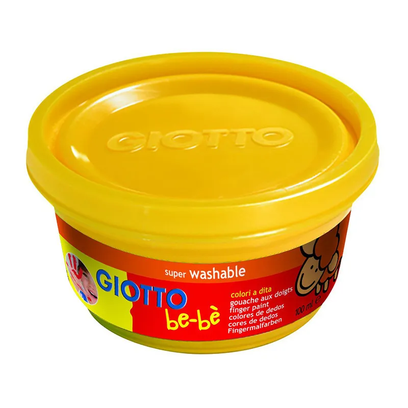 3 Pots de gouache Be-bè au doigt + Cahier - 300ml-1