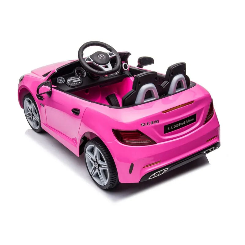 Voiture à batterie Mercedes-Benz SLC Rose - 36m+-4