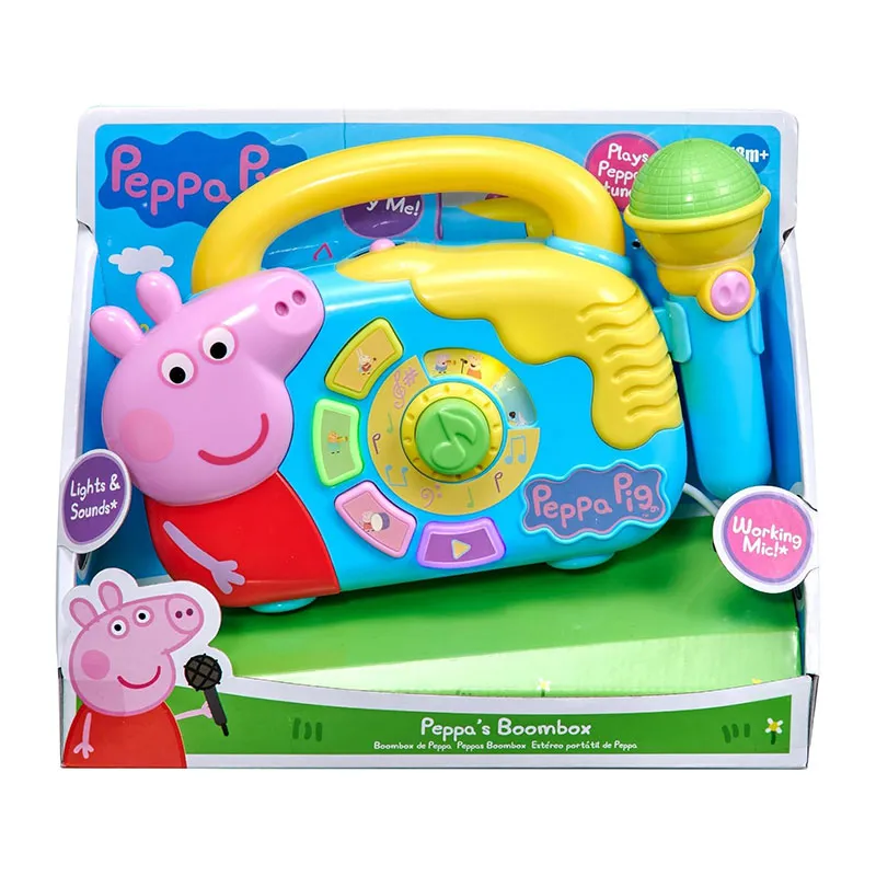 Boombox avec micro karaoké Peppa Pig - 3+-5
