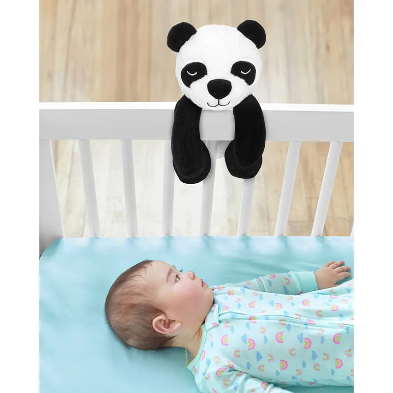 Peluche à capteur de pleurs Panda Noir/Blanc - 0m+-3