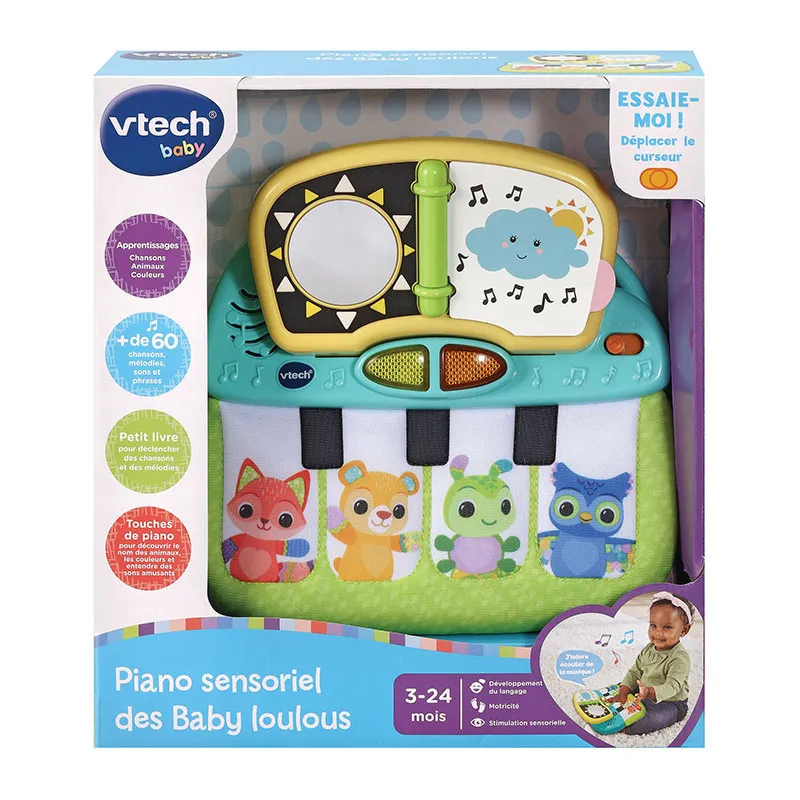 Piano sensoriel des Baby loulous - 3m+-4