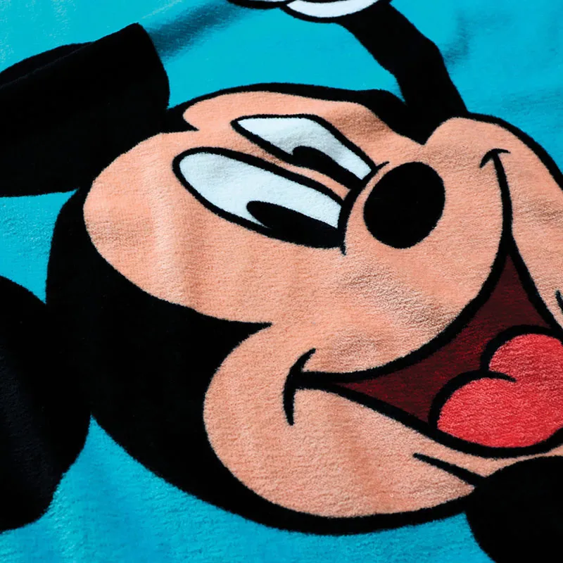 Serviette de bain Mickey Bleu - 70x120cm-1