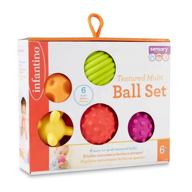 Balles sensorielles 6pcs - 6m+-1