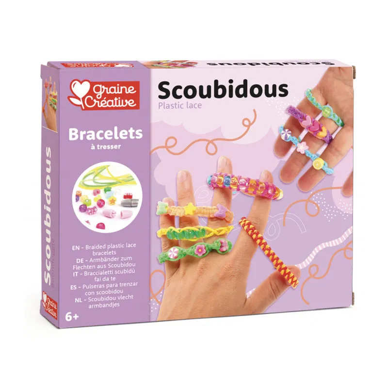 Kit Scoubidou bracelets tresses - 6+-0