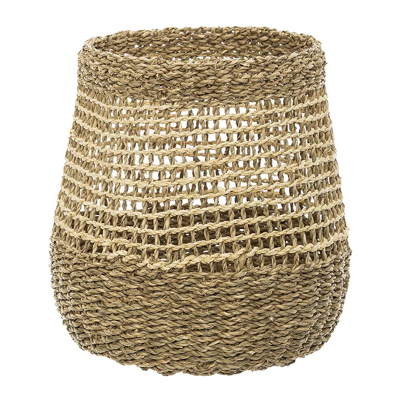 3 Paniers ronds ajourés - 26/34/45cm-8