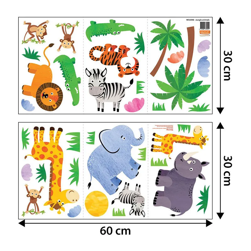 Stickers - Animaux de la jungle-4