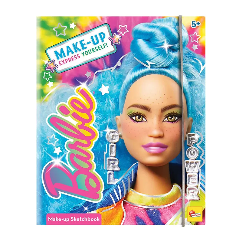 Carnet Barbie apprendre à se maquiller - 5+-0