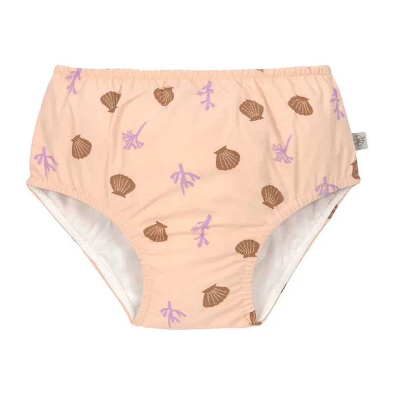 Maillot-couche anti-UV Corail Rose pêche - Lassig-0
