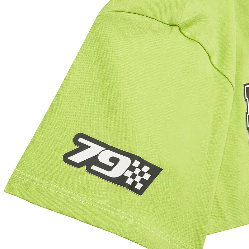 T-shirt MC Garçon Racing - Vert/Noir-5