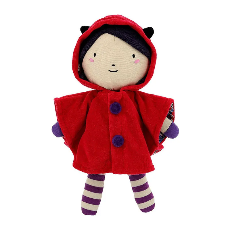 Poupée chiffon Le petit Chaperon rouge 28cm - 10m+-1