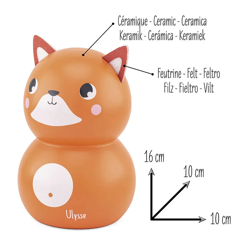 Tirelire Renard - 36m+-5