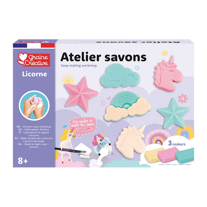 Kit créatif Comptoir des savons Licorne - 8+-0