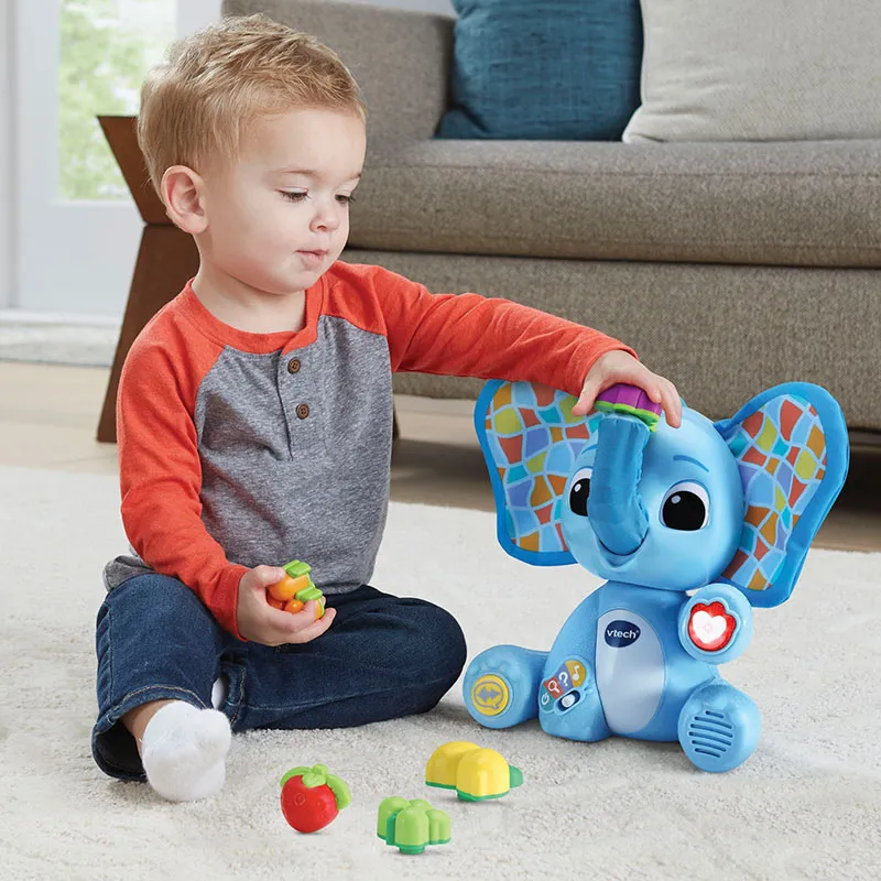 Éléphant interactif Gontran mon éléphant gourmand - 18m+-0
