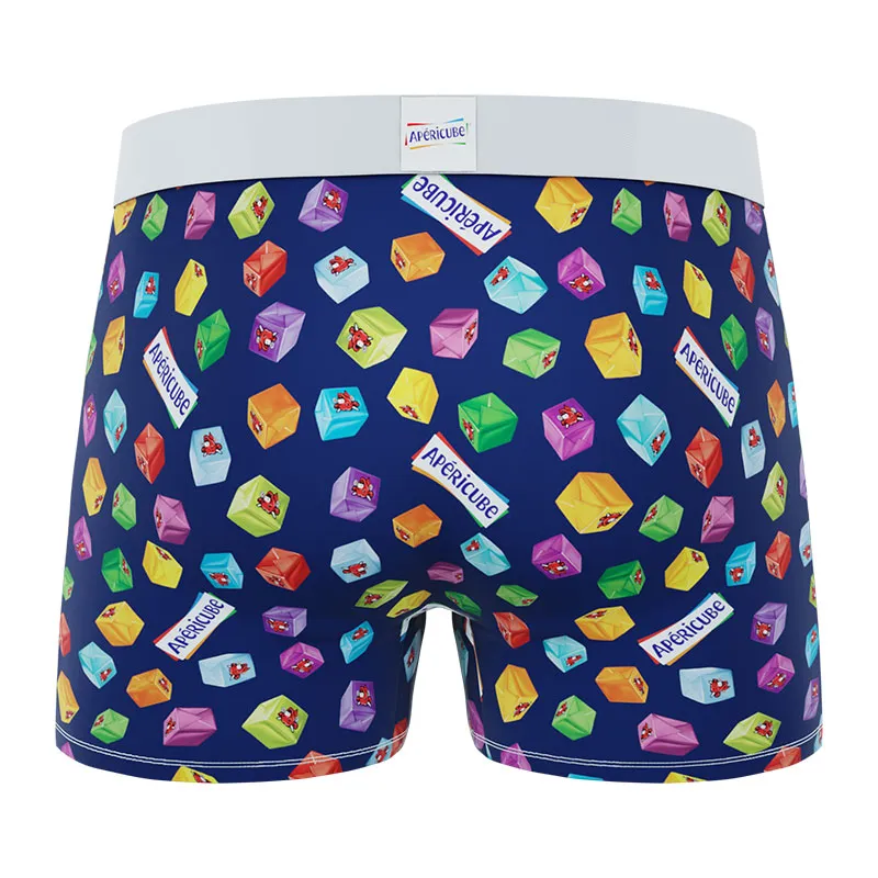 3 boxers homme La Vache Qui Rit - Rouge/Bleu/Blanc-6