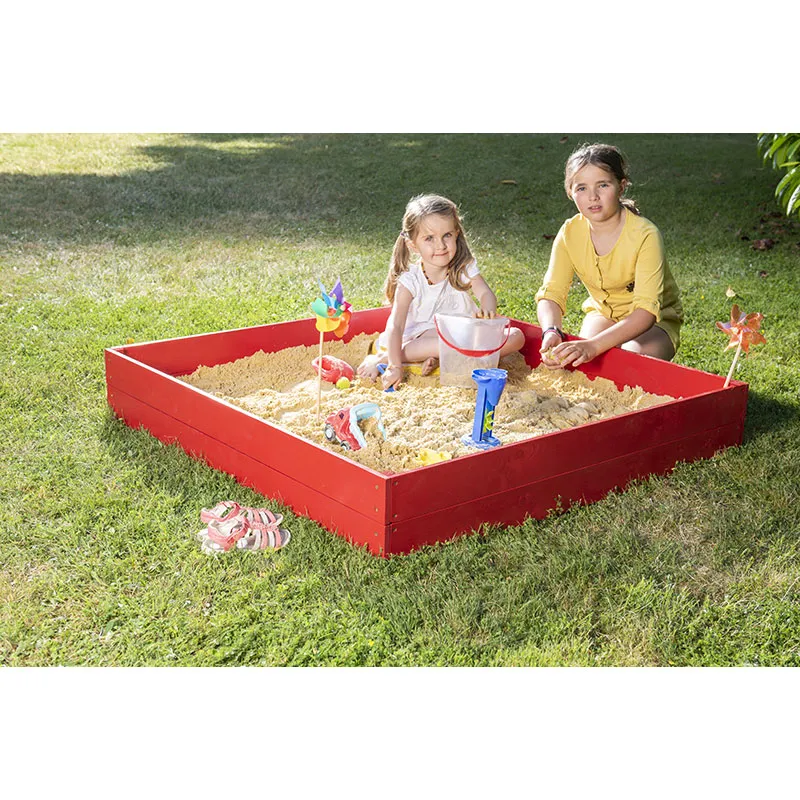 Bac à sable Loeva avec bâche & tapis à peindre - 3+-2