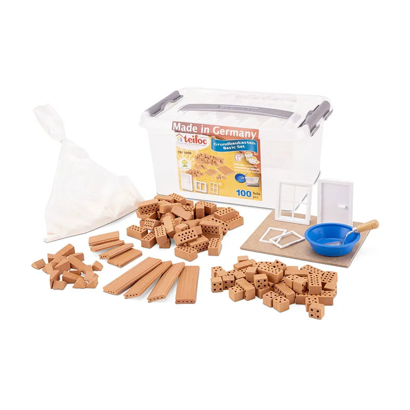 Boite de briques de construction 100pcs - 6+-1