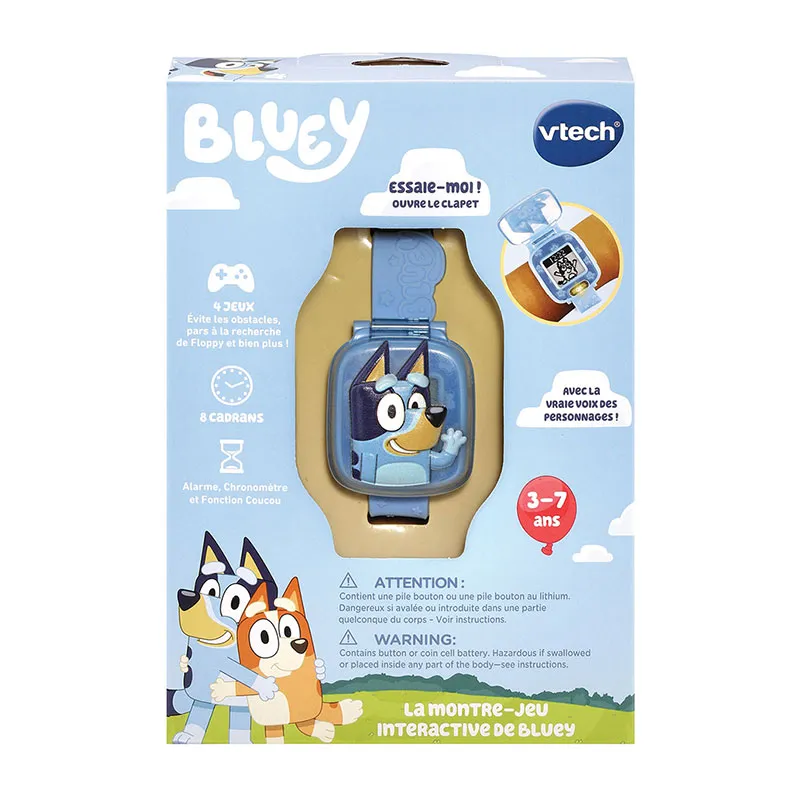 Montre-jeu interactive de Bluey - 36m+-10