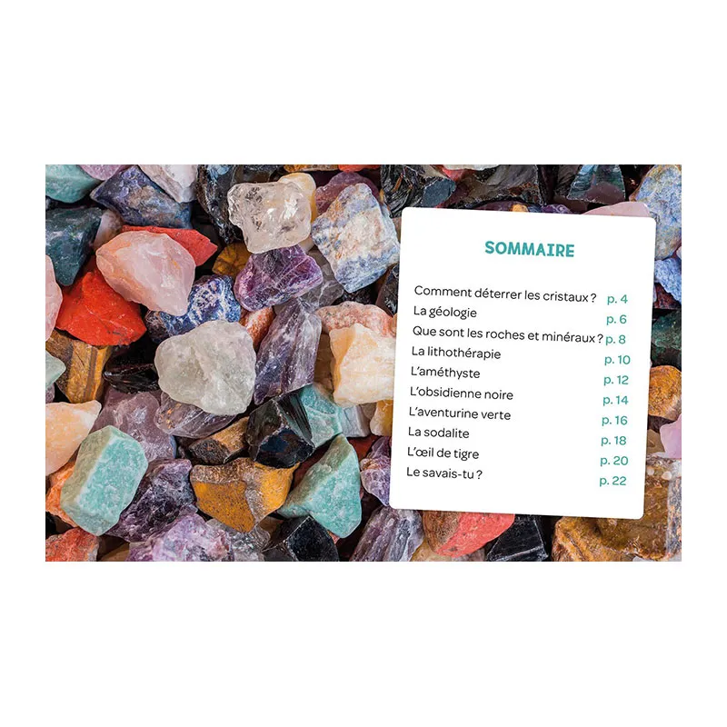 Coffret Mes 10 cristaux à déterrer - 6+-1