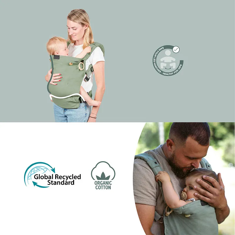 Porte-bébé évolutif Moov & Boost Vert - 0m+-4