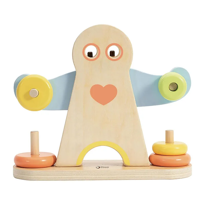 Balance Hercule l'haltérophile Bois 7pcs - 36m+-0