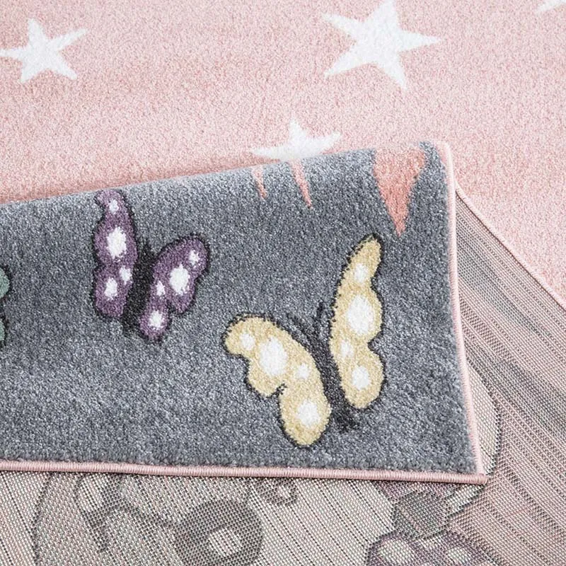 Tapis Anime ourson Rose - Plusieurs dim. dispos-4
