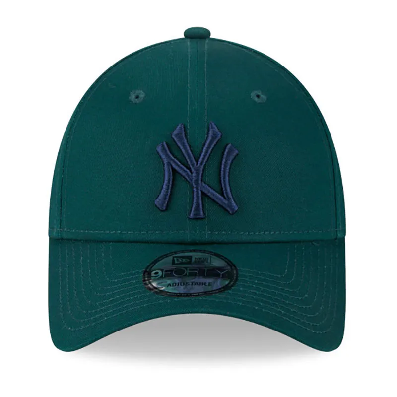 Casquette 9Forty New York Yankees League Adulte - Vert forêt-1