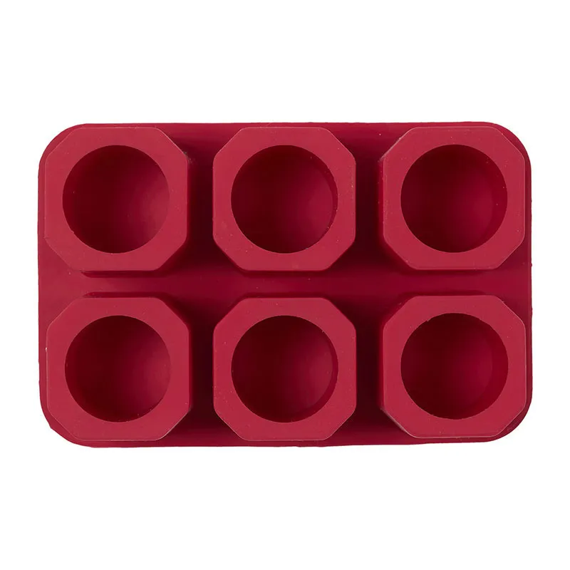 6 Moules cookie Silicone Aléat. - 19.50x12.20cm-4