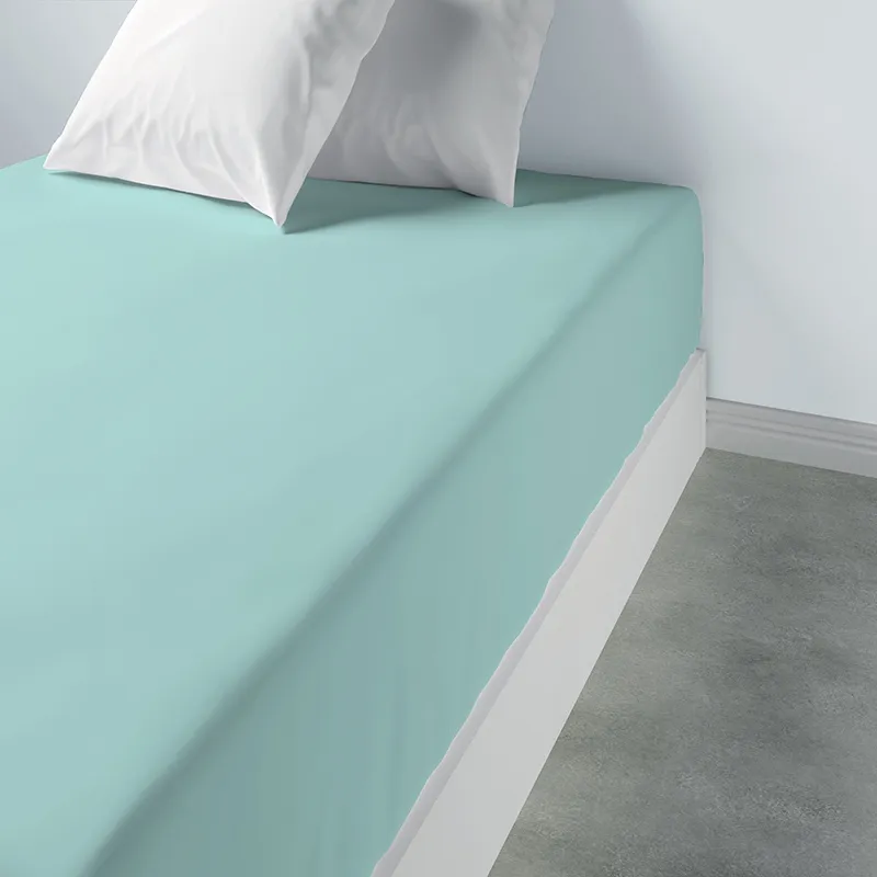 Drap-H. Coton Bonnet 35cm - Aqua-0