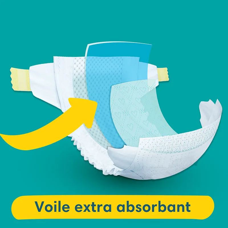 Couches Pampers Baby Dry T.5/11-16kg - 1x174-3
