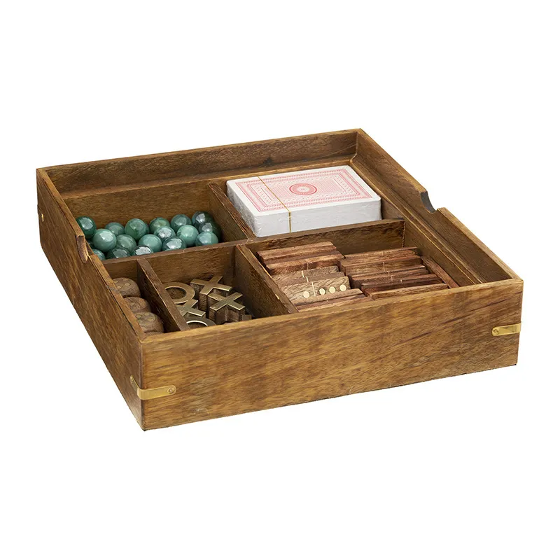 Jeux multi Bois Ines - 23x23cm-0