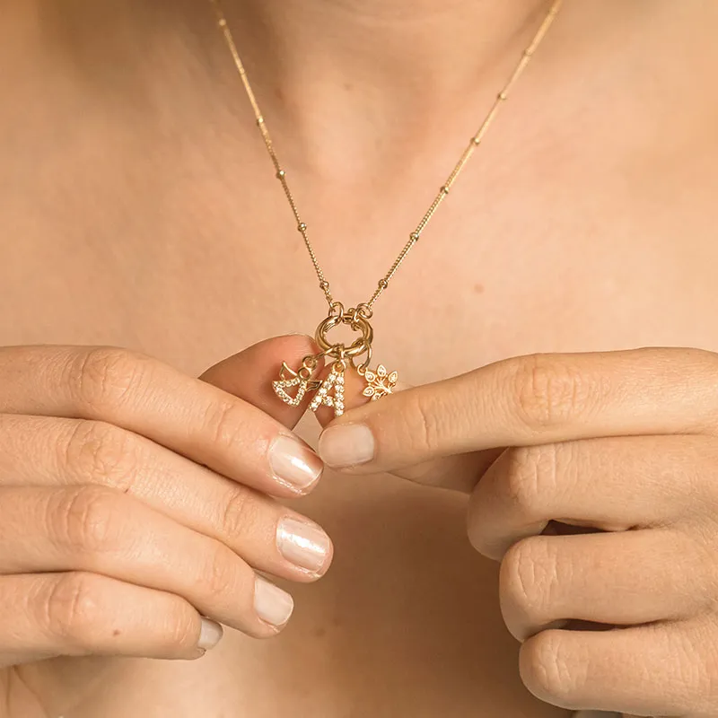 Charm Ange - Plaqué Or-4