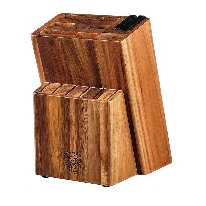 Bloc couteaux & Aiguiseur Loviisa - Pour 12 couteaux-1