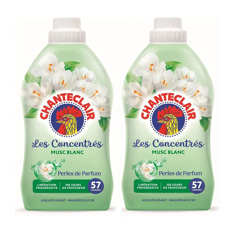 Assouplissant concentré Musc Blanc - 2x1,14L-0