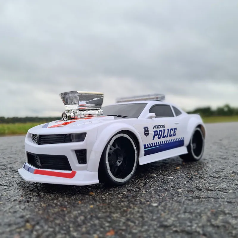 Voiture télécommandée Police - 6+-6
