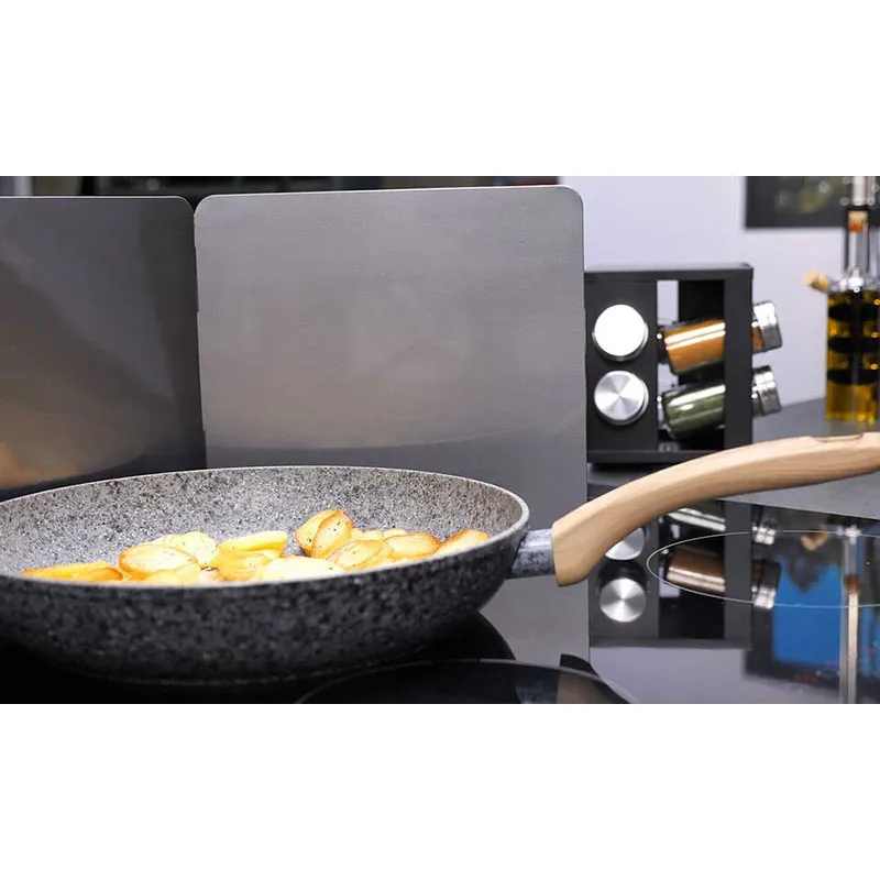 Plaque anti-projections 3 volets pour cuisson - 25x23cm-7