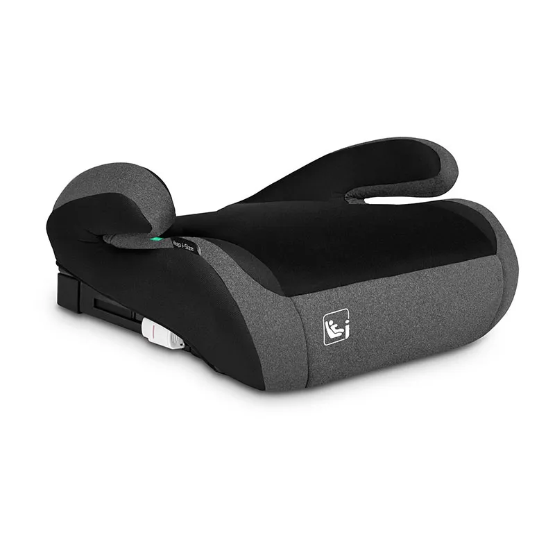 Siège-auto I-Size/Isofix ou Ceinturé Hugo 100-150cm - Black Grey-9