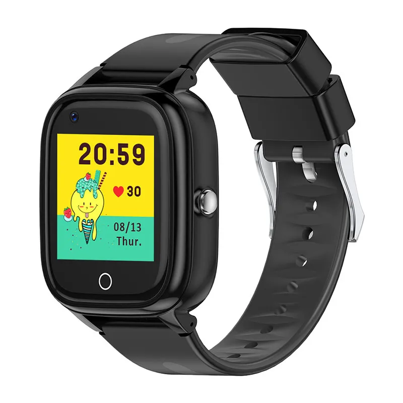 Montre connectée 4G GPS Kids Mania Noir - 4+-0