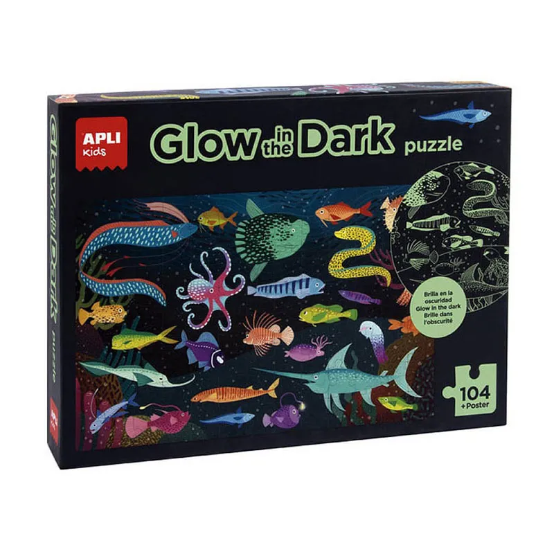 Puzzle Fluorescent Océan 104pcs - 5+-0