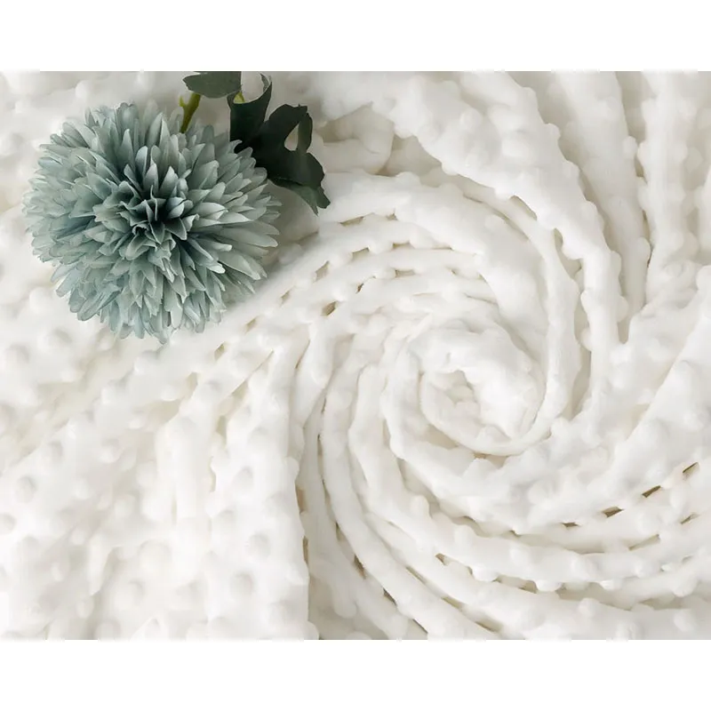 Couverture Bébé Blanc - 80x110cm-2