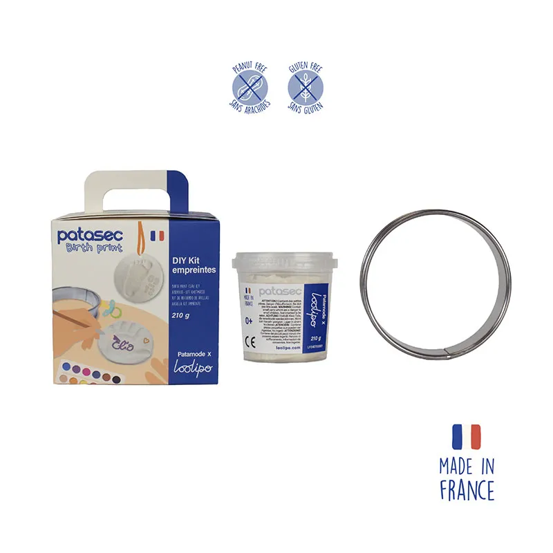 Kit empreinte Pâte à modeler autodurcissante 2 x 140g - 0m+-0