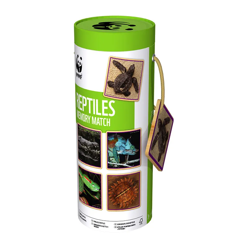Jeu de Memory géant WWF Reptiles 28pcs - 36m+-0