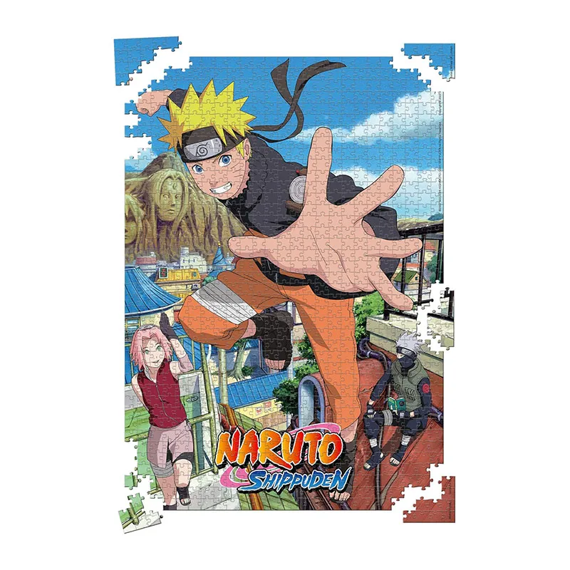 Puzzle Naruto Shippuden Retour a konoha 1000pcs - 10+-2