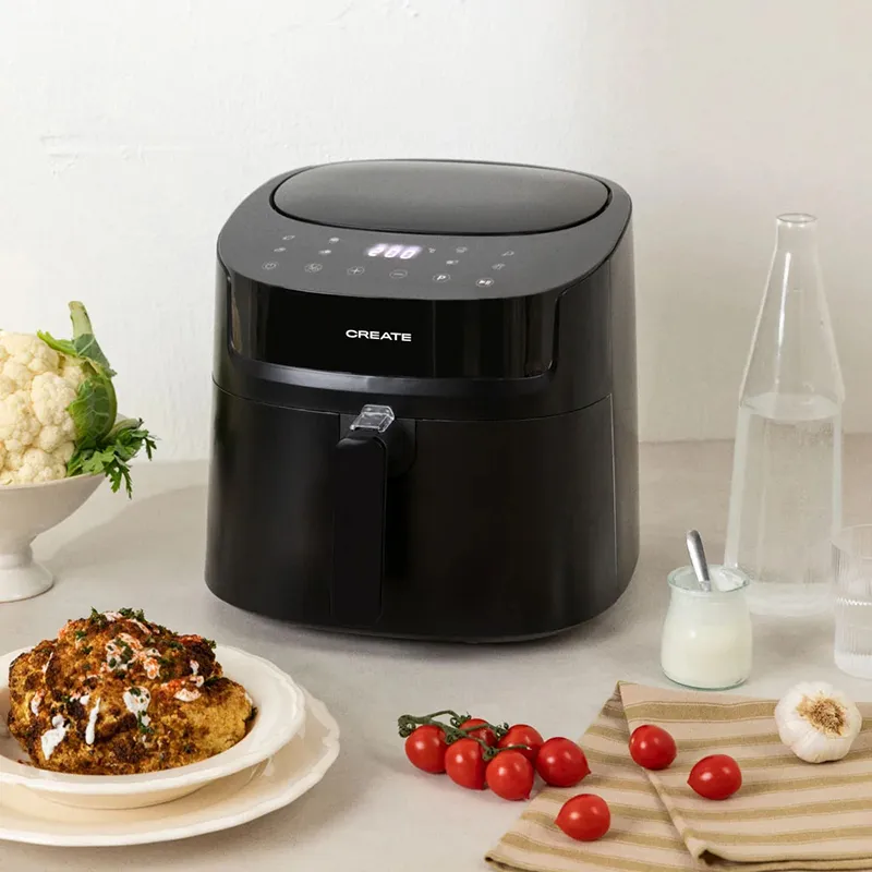 Friteuse Air fryer large Pro Noir - 6,2L-1