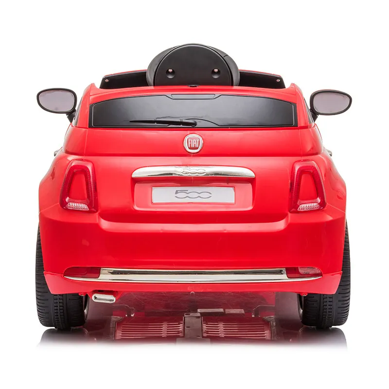 Voiture élec. Fiat 500 Rouge - 36m+-5