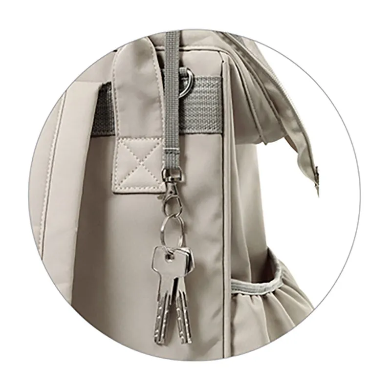 Sac à dos à langer Modern Style - Gris-4