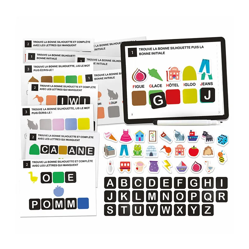 Jeu éducatif Labo. Magn. Je lis & j'écris 143pcs - 36m+-1